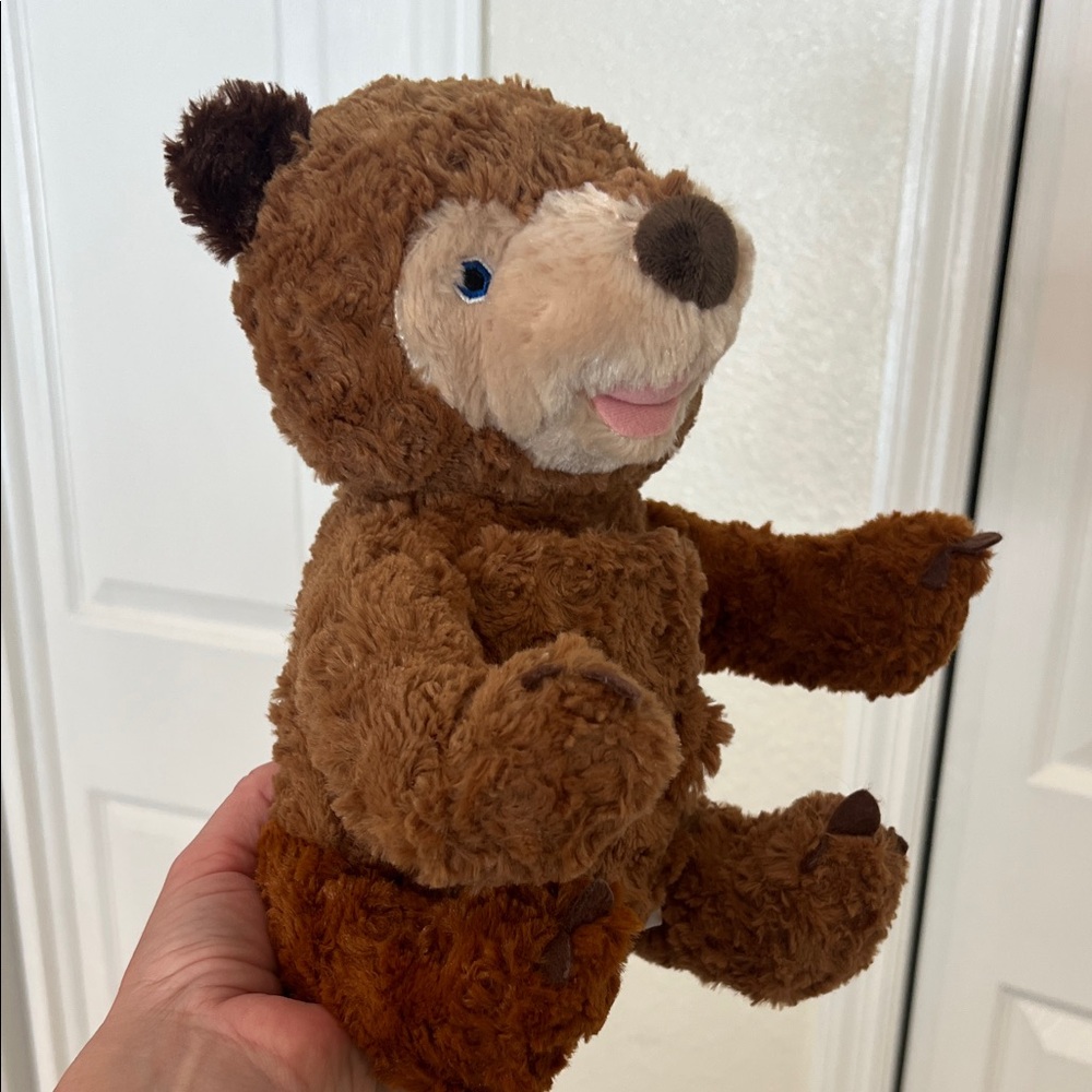 Eric carle zoobies Brown Plush Bear 2014
